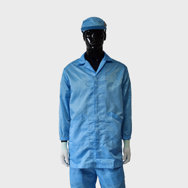 제전복/방진복 반가운 Y카라 - 청색