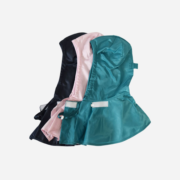 제전,방진 후드 - 곤색/핑크/그린