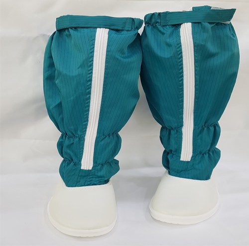 제전부츠.방진부츠(지퍼)녹색