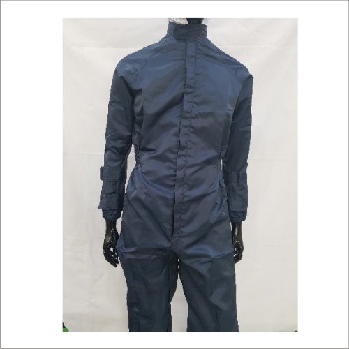 제전,방진 원피스 - 곤색 양팔 벨크로형